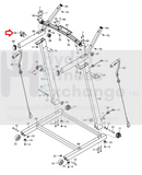 Proform 6.0 Rt 400 Crosswalk Sport Treadmill Left Handle Holder 363652-hydrafitnessparts