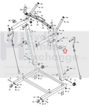 Proform 6.0 Rt 400 Crosswalk Sport Treadmill Right Handle Holder 363653-hydrafitnessparts