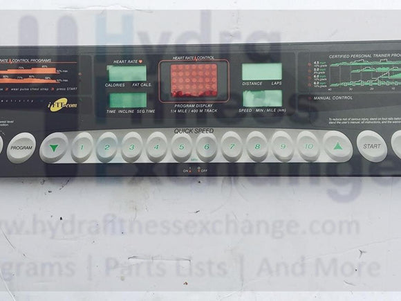Proform 760 765 770 775 EKG CX10i Treadmill Display Control Panel Cons ...