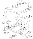 Proform 990 690 PFTL109090 109091 109092 089090 Treadmill Left Handrail 292903-hydrafitnessparts