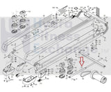 Proform 995i PFTL995130 Treadmill Folding Storage Safety Latch Shock 388203-hydrafitnessparts