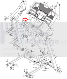 Proform CROSSWALK 397 W-WLK CWL Treadmill Display Console Assembly 316879-hydrafitnessparts