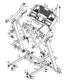 Proform Crosswalk 397 Treadmill Display Console Panel MFR-ETS399711 316879-hydrafitnessparts