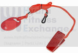 Proform Cybex Treadmill Magnetic Safety Key Lanyard AX-24103-hydrafitnessparts
