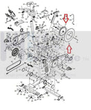 Proform Cycle Bike Le Tour De France 1350 Flywheel Hub Assembly 316980-hydrafitnessparts