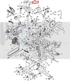 Proform Cycle Spin Bike Screw 5/16" X 2 1/4" 299310-hydrafitnessparts