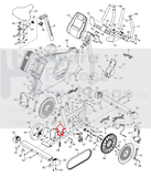 Proform EPIC FreeMotion NordicTrack Upright Bike Idler Bracket Pulley 363093-hydrafitnessparts