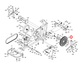 Proform Epic FreeMotion Gold's Gym Elliptical Flywheel Pulley Assembly 277369-hydrafitnessparts