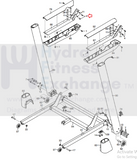 Proform Epic FreeMotion HealthRider Treadmill Button Screw 5/16" X 1/2" 013484-hydrafitnessparts