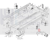 Proform Epic Gold's Gym Reebok (Icon) Treadmill Frame Shock Absorb 321551-hydrafitnessparts