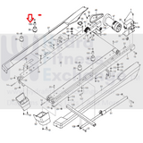 Proform Epic HealthRider NordicTrack Gold's Gym Treadmill Deck Cushion 301713-hydrafitnessparts