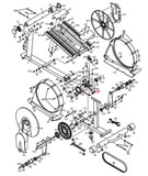 Proform FreeMotion Gold'sGym Elliptical Magnetic Brake Generator Assembly 252346-hydrafitnessparts