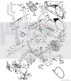 Proform FreeMotion HealthRider Elliptical Pedal Bolt M10 X 27mm 183636-hydrafitnessparts