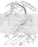 Proform FreeMotion NordicTrack Treadmill Upright Wire Harness E225375 383788-hydrafitnessparts