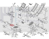 Proform FreeMotion Reebok Elliptical Left Foot Pedal Pad 284912-hydrafitnessparts