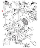 Proform Freespirit 800 820 Cardio Cross Trainer Elliptical Left Handlebar 197792-hydrafitnessparts