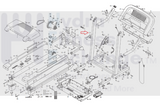 Proform Gold's Gym Image HealthRider Weslo Treadmill Latch Pin Bracket 228101-hydrafitnessparts