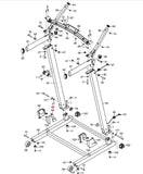 Proform Gold's Gym Treadmill Left Inner Upright Cap 359234-hydrafitnessparts