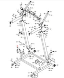 Proform Gold's Gym Treadmill Left Outer Upright Cap 359249-hydrafitnessparts