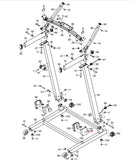 Proform Gold's Gym Treadmill Right Outer Upright Cap 359229-hydrafitnessparts