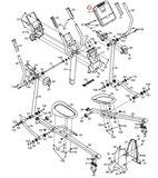 Proform Gold'sGym 880 780 Elliptical Display Console Panel MFR-ELPF77908 264038-hydrafitnessparts