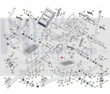 Proform HealthRider H95e 890 E Elliptical Right Foot Pedal Pad 287118 238848-hydrafitnessparts