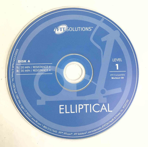 Proform HealthRider Image Ironman Elliptical Level 1 Rock I-Fit Music CD 183757-hydrafitnessparts