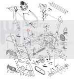 Proform HealthRider Weider Image Upright Bike Button Head Screw M6 X 72mm 197038-hydrafitnessparts