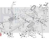 Proform Hybrid Trainer - PFEL038140 Recumbent Bike Crank Arm 364746-hydrafitnessparts