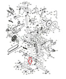 Proform Le Tour De France Indoor Cycle Front Stabilizer 299249-hydrafitnessparts