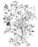 Proform Le Tour De France Stationary Bike Large Flywheel pulley 330233-hydrafitnessparts