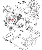 Proform NordicTrack E7sv 580 CS I Series 785 F Elliptical Idler Pulley 273028-hydrafitnessparts