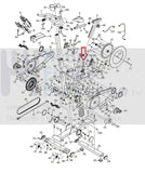 Proform NordicTrack FreeMotion Weslo Cycle Bike Flange Screw M4 X 12mm 144528-hydrafitnessparts