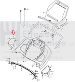 Proform NordicTrack Gold's Gym Reebok Treadmill Left Tray 324277-hydrafitnessparts