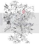 Proform NordicTrack HealthRider Image Cycle Bike Seat Screw #8 X 1/4" 013585-hydrafitnessparts