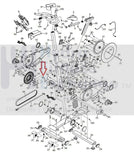 Proform NordicTrack HealthRider Image Cycle Bike Sensor Screw #8 X 1/2" 013576-hydrafitnessparts