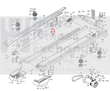 Proform NordicTrack HealthRiderh Treadmill Walking Running Belt Treadbelt 392489-hydrafitnessparts