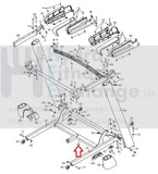 Proform NordicTrack Treadmill Base Frame 374137-hydrafitnessparts