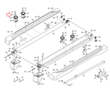Proform NordicTrack Treadmill Small Platform Cushion 300441-hydrafitnessparts