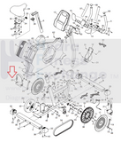 Proform NordicTrack Upright Bike Left Pedal without Strap 376539-hydrafitnessparts