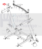 Proform Nordictrack Healthrider Image Treadmill Pulse Bar Screw Bolt 174797-hydrafitnessparts