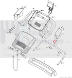 Proform Nordictrack Treadmill Console Frame 360974-hydrafitnessparts