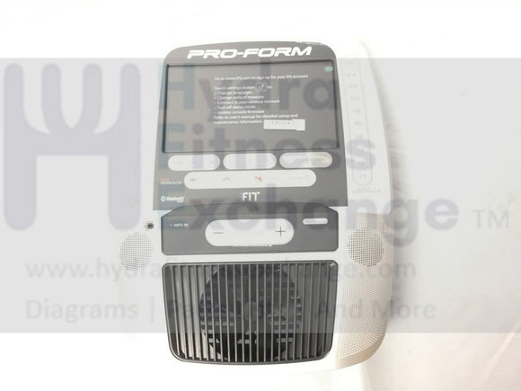 Proform PFEL014150 Elliptical Display Console Assembly 402323 Formerly 365339 0201748 379371-hydrafitnessparts