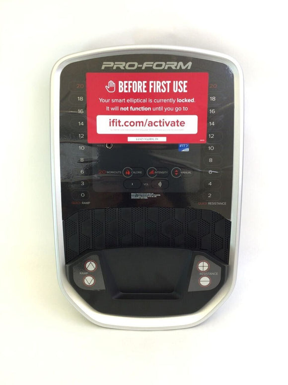 Proform PFEL649180 PFEL597180 Elliptical Display Console Assembly 397935-hydrafitnessparts