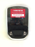 Proform PFEL649180 PFEL597180 Elliptical Display Console Assembly 397935-hydrafitnessparts