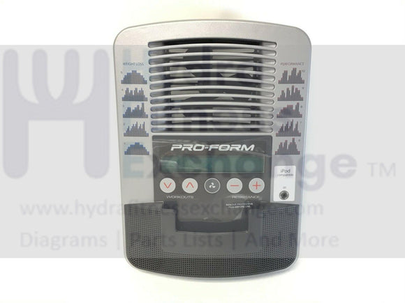 Proform PFEX719110 PFEX719111 Upright Bike Display Console Assembly 334438-hydrafitnessparts