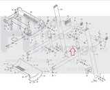 Proform PFTL050990 PFTL050991 Treadmill Storage Safety Latch Shock 295634-hydrafitnessparts