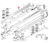Proform Performance 600c PFTL795110 PFTL795112 Treadmill Left Foot Rail 336583-hydrafitnessparts