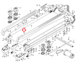 Proform Power 995 I Treadmill Right Foot Rail MFR-101599 or 350613 or 303435-hydrafitnessparts