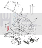 Proform Power 995i PFTL995130 Treadmill Bottom Heart Rate Grip 349952-hydrafitnessparts